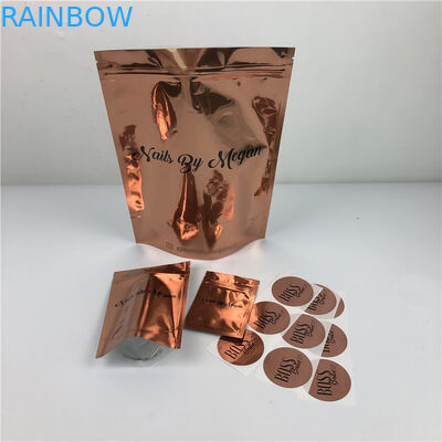 ясности SGS сумки фольги одежды 120mic MOPP CMYK сумка Mylar пластиковой Ziplock