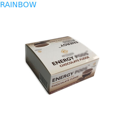 Vmpet доски цвета слоновой кости коробки 350G бумаги дисплея ISO CMYK закуски упаковывая