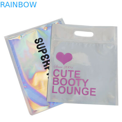 Сумка Cmyk пластиковой упаковки одежды VMPET Mopp 110mic с окном