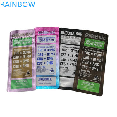 Конфета Edibles сумки 500mg VMPET Mylar детей SGS 120mic MOPP устойчивая