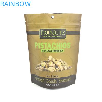 Замок застежка-молнии ISO VMPET Gravure MOPP штейновый кладет 14g в мешки Resealable для еды