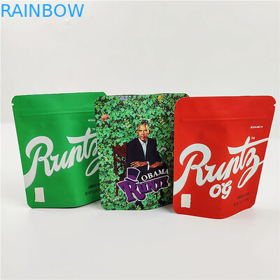 Доказательство запаха SGS 100mic CMYK Biodegradable кладет Resealable VMPET в мешки MOPP