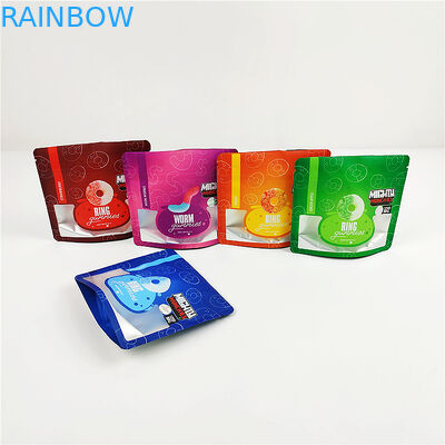 фольга доказательства запаха SGS 14g CBD кладет сумку в мешки 80mic камедеобразную Mylar упаковывая