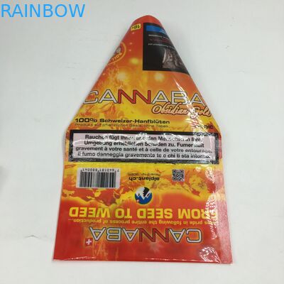 Лист табака сигары оболочки карманов CBD сумки Mylar сумок плоских ZIplock упаковывая пластиковые упаковывая