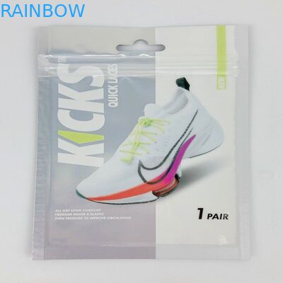 Многоразовая пластиковая мини упаковка пусковой площадки ботинка мешка молнии кладет бортовую сумку в мешки уплотнения 3 для шнурков