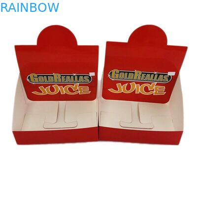 Адвокатуры протеина шоколада Адвокатур энергии коробки дисплея изготовленного на заказ напитка энергии логотипа бумажные встречные упаковывая коробки