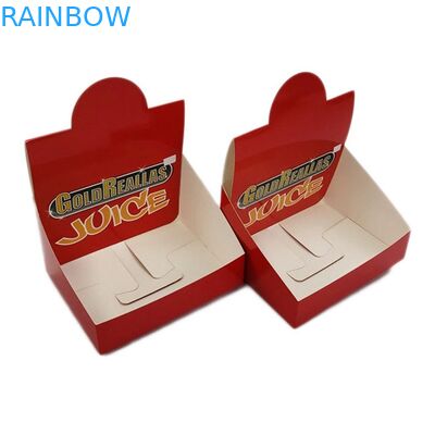 Адвокатуры протеина шоколада Адвокатур энергии коробки дисплея изготовленного на заказ напитка энергии логотипа бумажные встречные упаковывая коробки