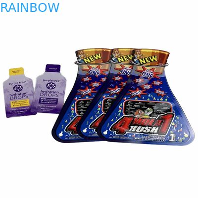 Цифров печатая саше арахисового масла мешка закуски конфеты сумок квартиры CBD изготовленной на заказ формы небольшое пластиковое камедеобразное