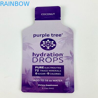 Цифров печатая саше арахисового масла мешка закуски конфеты сумок квартиры CBD изготовленной на заказ формы небольшое пластиковое камедеобразное