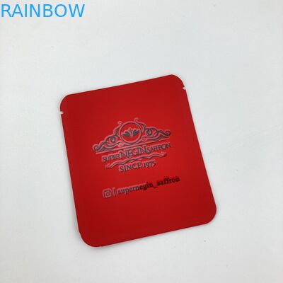 НИЗКОЕ MOQ 500pcs съестной mylar кладет изготовленную на заказ напечатанную упаковку в мешки сумки фольги кладет еду в мешки для сухих крокуса и чая шафрана
