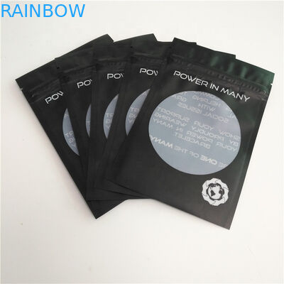 Мешки ювелирных изделий SGS VMPET 10C сумки пластиковой молнии CMYK Gravnre упаковывая пластиковые