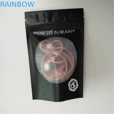 Мешки ювелирных изделий SGS VMPET 10C сумки пластиковой молнии CMYK Gravnre упаковывая пластиковые