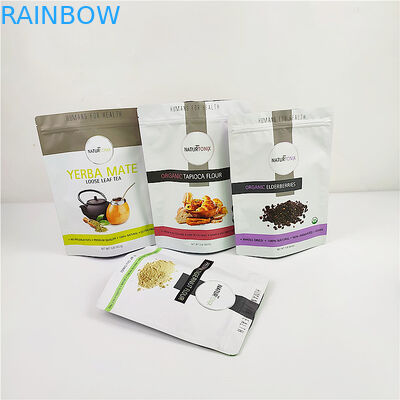 Gravure Mylar ISO хлопьев мешков пластиковой упаковки 100mic CMYK стоит вверх мешок