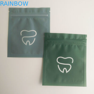 мешок CMYK 90mic MOPP Mylar Ziplock МАТОВЫЙ для невидимого Aligner