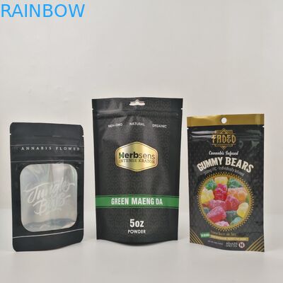 мешки слоистой пластмассы 200g Vmpet 10C упаковывая черный штейновый Mopp