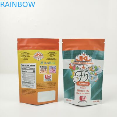 Штейновый Al Doypack 0.7c стоит вверх мешок молнии Compostable для закуски Bolsa