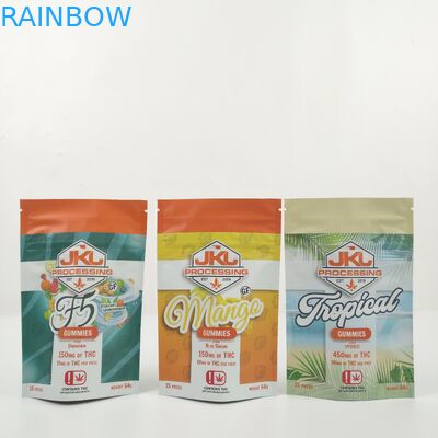 Штейновый Al Doypack 0.7c стоит вверх мешок молнии Compostable для закуски Bolsa