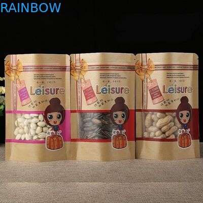 бумаги еды кофе CMYK сумки 100mic Kraft бумажная сумка Standup Ziplock