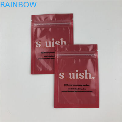 Al сумки 0.7c молнии Mylar Gravure 120mic MOPP с ясным ветровым стеклом