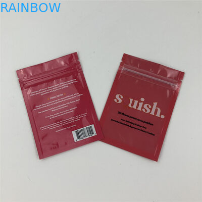 Al сумки 0.7c молнии Mylar Gravure 120mic MOPP с ясным ветровым стеклом