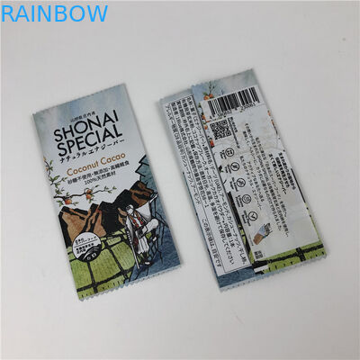 Задняя герметизируя подгонянная оболочка Адвокатуры Granola качества еды сумки пластиковая для упаковки шоколада/Адвокатуры энергии