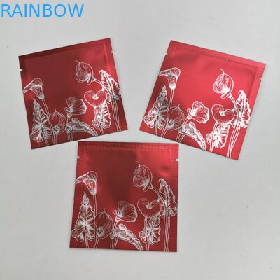 Пакет сумок хлопка небольшого уплотнения 3-стороны мини косметический упаковывая подгонянную жару сумки молнии еды - сумки уплотнения