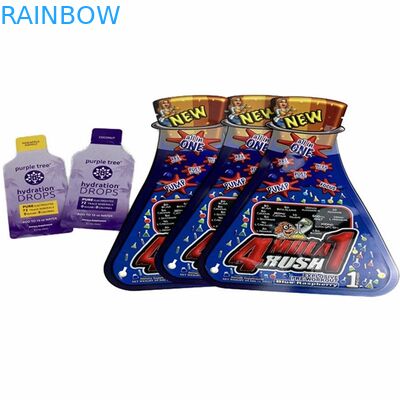 Саше шампуня сливк особенного форменного изготовленного на заказ мешка перепада 8 пластиковых пакетов мягкого прикосновения Mylar печати съестного косметическое