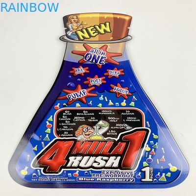 Саше шампуня сливк особенного форменного изготовленного на заказ мешка перепада 8 пластиковых пакетов мягкого прикосновения Mylar печати съестного косметическое