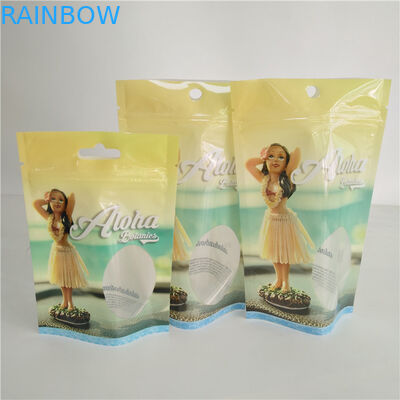 Изготовленная на заказ напечатанная фольга Mylar мычки масла пеньки полет сумку капсулы мешков CBD конфеты Gummies пакета ручки Vape упаковывая