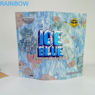 Изготовленная на заказ напечатанная 3 сумка молнии капсулы масла засорителей CBD сумки масла лист табака уплотнения стороны травяная