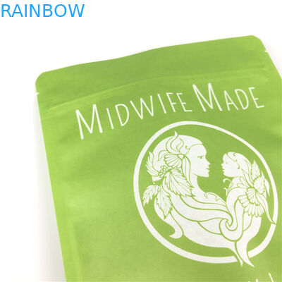 Изготовленная на заказ напечатанная стойка качества еды вверх по печеньям фольги уплотнения замка застежка-молнии пластиковым откалывает бумажные упаковывая сумки с ясным окном