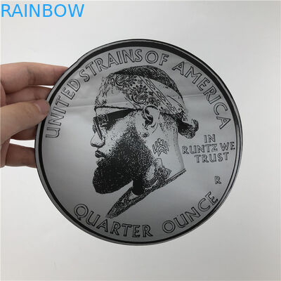 Мягкое прикосновение пластиковое 3.5g пакует сумки Mylar умирает отрезанные незаконные мешки с Ziplock мешками печений округлой формы 7g