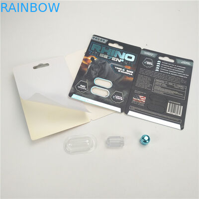 УЛЬТРАФИОЛЕТОВЫЕ печатая таблетки усиливающего агента карты пантеры 200mic 3D мужские с УЛЬТРАФИОЛЕТОВЫМ дисплеем