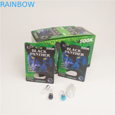 Карты бумаги волдыря карты 200mic таблетки секса носорога Libigrow 3d линзовидные