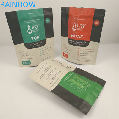 Доказательства запаха мешка молнии CMYK Pantone CPE MOPP PVC Resealable Recyclable