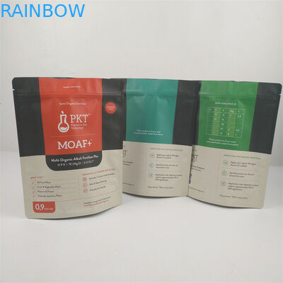 Доказательства запаха мешка молнии CMYK Pantone CPE MOPP PVC Resealable Recyclable