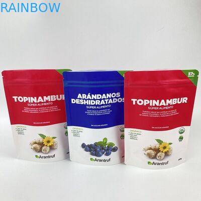 Бумажный мешок PLA Kraft AL фильмов OPP корма для домашних животных CYMK упаковывая Biodegradable