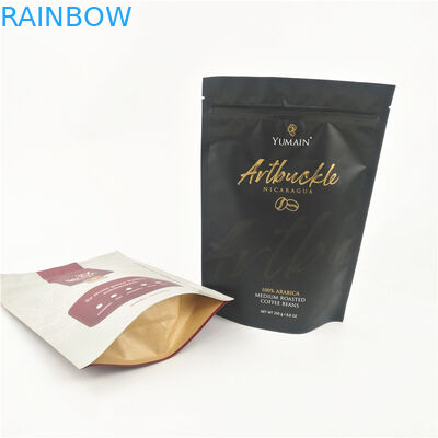 Мешка молнии CMYK MOPP AL Kraft бумажный OPP Resealable влагостойкий