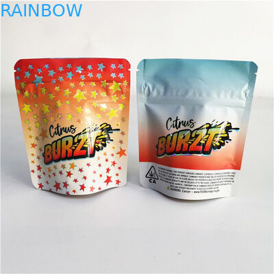 Gravure Runtz 7g 35g CMYK доказательства запаха сумки Edibles штейновый Mylar алюминиевый