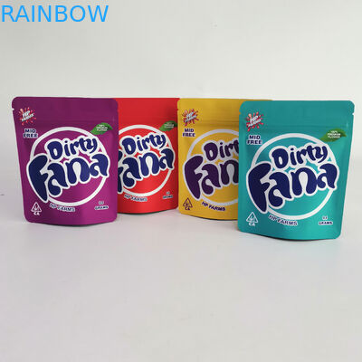 Gravure Runtz 7g 35g CMYK доказательства запаха сумки Edibles штейновый Mylar алюминиевый