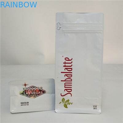 Сумки Gusset клапана Degrassing нижние застегивают на молнию 110 микронов штейнового CMYK MOPP