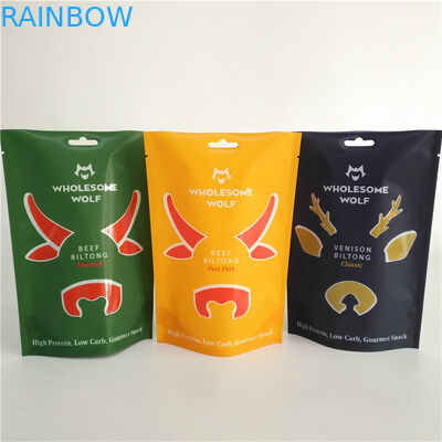 Отрывистое говядины Biltong сумки MOPP Childproof Mylar упаковывающ 110 микронов
