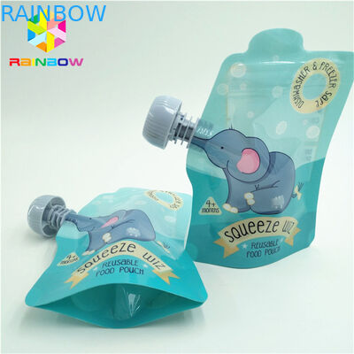 пластмасса 1.2C VMPET стоит вверх мешок 200mic MOPP CMYK Doypack с молнией