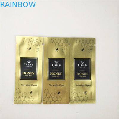 Уплотнение сиропа 3 меда бортовое кладет CMYK в мешки 10C Gravnre печатая прочное resealable