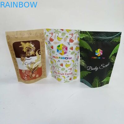 Прокатанная сумка молнии Mylar сумки стойки алюминиевой фольги VMPET вверх пластиковая влагостойкая