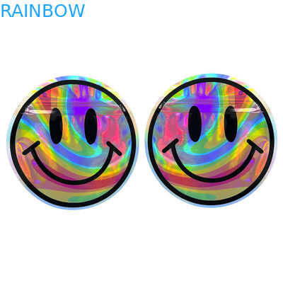 Круглая алюминиевая фольга Mylar круга 3.5g кладет доказательство в мешки запаха неправильной формы