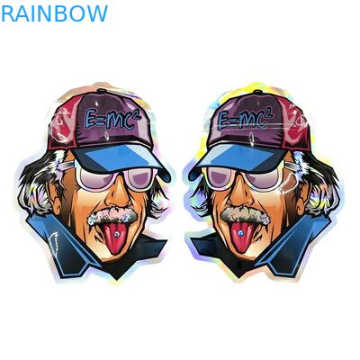 Мешки фольги Mylar мягкого прикосновения мини отрезанным умирают кругом сформированным с Ziplock