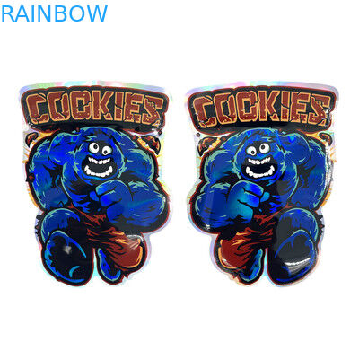 Мешки фольги Mylar мягкого прикосновения мини отрезанным умирают кругом сформированным с Ziplock