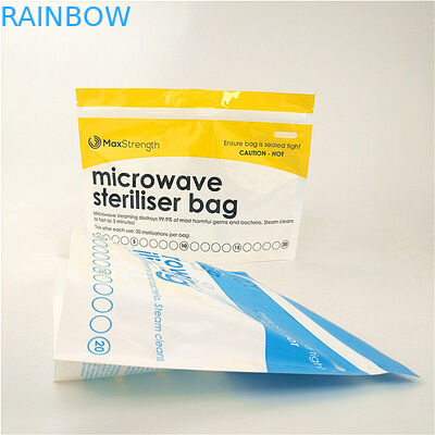 Сумка лоснистого стойки детского питания стерилизации чашки мешка вверх ежемесячного упаковывая