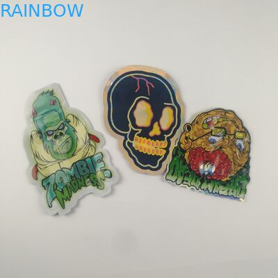 Мешки конопли студня Gummies пластиковые упаковывая молнию отрезка плашки изготовленную на заказ кладут 3.5g в мешки